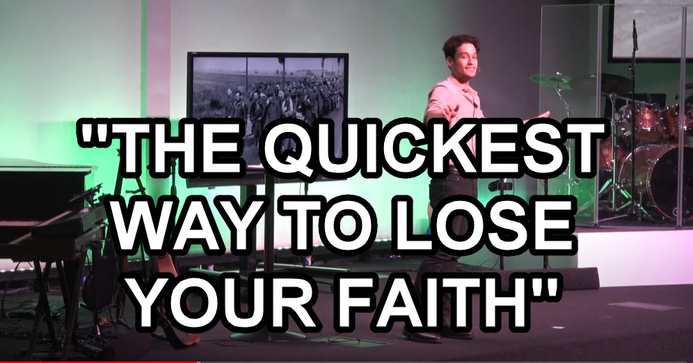 “THE QUICKEST WAY TO LOSE YOUR FAITH” – Life Pointe Church Online